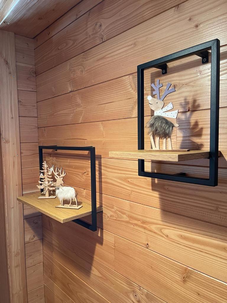 Appartement Lumineux Neuf Dans Bas De Chalet Le Douglas Ла Жу дю Луп Екстериор снимка