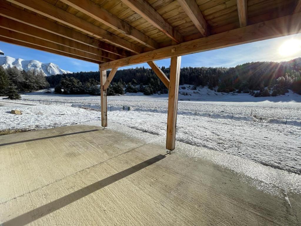 Appartement Lumineux Neuf Dans Bas De Chalet Le Douglas Ла Жу дю Луп Екстериор снимка