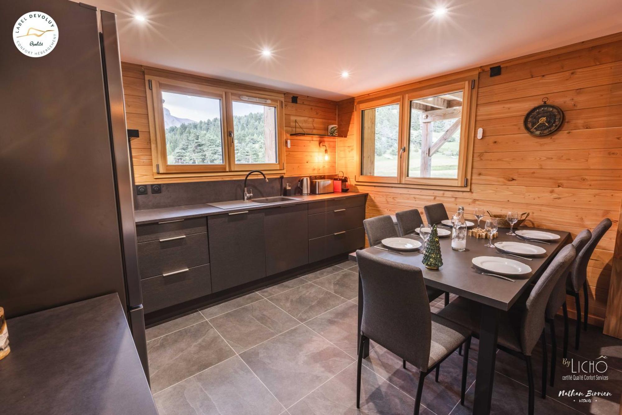 Appartement Lumineux Neuf Dans Bas De Chalet Le Douglas Ла Жу дю Луп Екстериор снимка